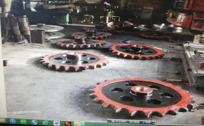 工業(yè)鏈輪加工車間